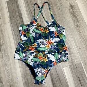 Tropical Floral Swimwear